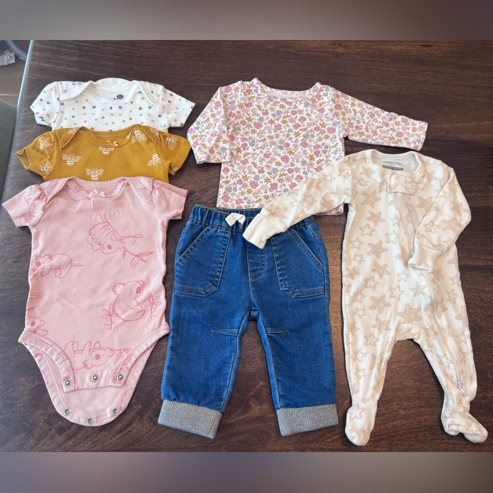 3 Months Baby Girl Clothing Bundle